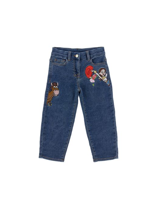 Pantalone, bambina, denim. MONNALISA | 19H400 80420055